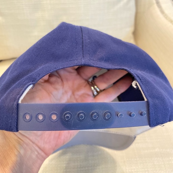 Chicago Cubs MLB New Era Adult Blue With Red C Baseball Hat - Picture 5 of 12